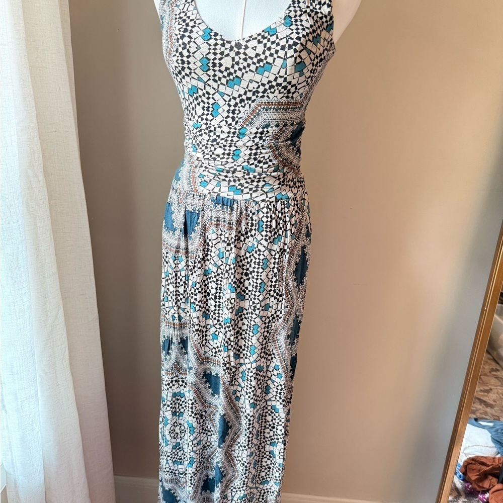 Maeve Jersey Knit Scoop Neck Maxi Dress